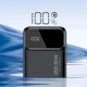 Повербанк Choetech 50000mAh с быстрой зарядкой PD 22.5W + QC3.0, USB-C, 2xUSB-A, Черный - изображение 3