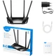 Маршрутизатор Cudy LT400 N300 Wi-Fi 4G LTE Cat4 Router 4xPort 2.4 ГГц Black (LT400_EU) - изображение 5