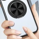 TPU+PC чохол з магнітом та кільцем для Apple iPhone 14 Pro (6.1") (Чорний) Epik (201934) - зображення 2