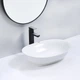 Раковина накладна MIXXUS PREMIUM ELLIPSE-0103 550х390х140mm (MP6553) - изображение 4