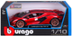 Автомодель Bburago Lamborghini Sian FKP 37 1:18 Червона (4893993002658) - зображення 8