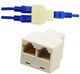Разветвитель витой пары UTP RJ-45 F на 2 RJ-45 F (1 RJ45 на 2 RJ45) - изображение 3