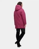 Весенняя куртка женская большого размера UF-fashion LDR-72 64 бордовый - изображение 2