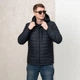 Мужская куртка большого размера демисезонная UF-Fashion 65-CKF 60 темно-синий - изображение 3