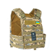 Плитоноска Кіраса тактическая ОЛ-1 one size кордура пиксель ММ14 104-1 - изображение 7