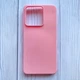 Силіконовий матовий чохол на Xiaomi Redmi Note 13 4G Рожевий - зображення 1