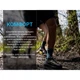 Шкарпетки водонепроникні Dexshell Running Lite 2.0 Socks, сірі, розмір L (43-46) - изображение 8