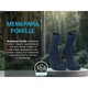 Шкарпетки водонепроникні Dexshell Running Lite 2.0 Socks, сірі, розмір M (39-42) - изображение 6