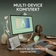 Комплект бездротовий (клавіатура, миша) Logitech Pebble 2 Combo Graphite (920-012239) Чорний - изображение 10