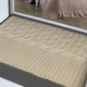 Вязаный плед Diamond SARA 220x240 см Beige Бежевый - изображение 2