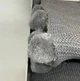 В'язаний плед Diamond SABINA 220х240 см Grey Сірий - зображення 4