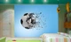 3D Фото Обои PHOTODECOR "Разрыв футбольного мяча" - изображение 3