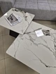 Журнальный столик INDIANA Белый глянец/Черный (комплект) 80 x 80 см. & 60 x 60 см. Intarsio - изображение 7