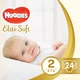 Подгузники Huggies Elite Soft 2 Conv 24 шт (5029053564906) - изображение 1