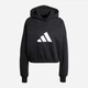 Худи женское Adidas W Fi 3B Oh Hd JE0136 M Black (4067906171209) - изображение 6