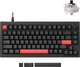 Клавиатура проводная Keychron Lemokey X4 Brown Hot-Swap Red LED USB Black (X4-A3-UA) - изображение 2