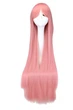 Парик длинный прямой 100 см розовый (G100-Rose) - изображение 3