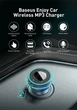 FM/AUX трансмітер (модулятор) Baseus Bluetooth 5.0 MP3 VAW CCLH-01 - зображення 2