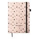Книга записна Buromax RELAX А5 96 аркушів крапка, рожеве золото (BM.295301-10) - зображення 1