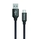 Дата кабель USB 2.0 AM to Type-C 1.0m 2.1А black ColorWay (CW-CBUC003-BK) - изображение 1