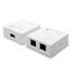 Компьютерная розетка Atcom RJ45 x2 UTP cat.6 (60252) - изображение 1