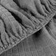 Чехлы на табурет круглый Love You 2 шт Corn Fleece Серые (ly86185) - изображение 3