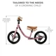 Біговел Kinderkraft Space Dark Pink (KRSPAC23PNK0000) (5902533925339) - зображення 3
