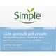 Гель для лица Simple Skin Quench Sleeping Cream Water Boost Ночной успокаивающий 50 мл (8720181476877) - изображение 4