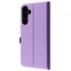 Чехол-книжка для телефона WAVE Flap Case Samsung Galaxy A36/A56 5G (SM-A366/A566B) light purple (81244) - изображение 1