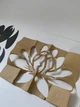 Зеркальная наклейка на стену в виде лотоса "Lotus" черная - акриловая панель для декора интерьера, самоклеющаяся 35*45 см (710027) - изображение 4