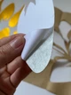 Зеркальная наклейка на стену в виде лотоса "Lotus" золото - акриловая панель для декора интерьера, самоклеющаяся 35*45 см (710028) - изображение 6