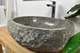 Умывальная чаша накладная из серого мрамора 55х43х16,5 см Афина 5 ТМ - изображение 4