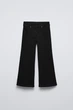 Подростковые джинсы-клеш для девочки Zara 9632/711 164 см Черный - изображение 1