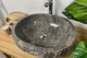 Раковина накладная овальная из серого камня Бали, 52х43х16,3 см Гефест 9 ТМ - изображение 4