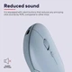 Комп'ютерна миша бездротова Trust Puck, USB, Bluetooth, оптична, 1600 dpi, 4 кнопки, Blue - зображення 8
