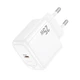 Мережевий зарядний пристрій HOCO CS53A Surplus single port PD25W charger White (6942007631488) - изображение 4