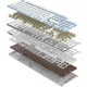 Клавіатура A4Tech FS100 RGB підсвічування, FS Switch USB Icy Blue, Grey/White - зображення 9