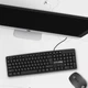 Клавіатура OfficePro SK166, USB, Black - зображення 1