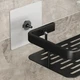 Подвесная металлическая полка для ванной комнаты Bathroom shelf Органайзер в ванную До 10 кг - изображение 5