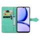 Чехол Vintage для Realme C53 / RMX3760 книжка кожа PU с визитницей бирюзовый - изображение 3