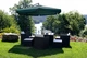 Зонт садовый складной с наклоном Funfit Garden 3051 300x250 см водонепроницаемый с оборками - изображение 8
