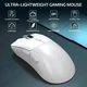 Ігрова комп'ютерна миша Attack Shark R1 White з 2.4G / Bluetooth / дротовим підключенням PixArt PAW3311, 18000DPI - зображення 4
