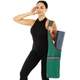Сумка для йоги через плечо Yoga bag BLOOM LB7085 (длина 88см, полиэстер, хлопок, Зеленый) - изображение 2