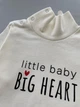 Боди-гольф детский Фламинго Big Heart молочный 552-425 92 см - изображение 2