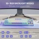 Клавіатура ROYAL KLUDGE R75 Чорна Провідна Ігрова Механічна, RGB Підсвітка, З Підтримкою HOT-SWAP. Snow Royal Switch - зображення 7