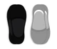Следки ("носки-невидимки") SOX 27-0362 41-45 цвет черный - изображение 1