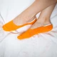 Следки ("носки-невидимки") SOX 27-0687 36-40 цвет оранжевый - изображение 3