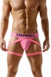 Мужские стринги Tauwell 04-2526 XL-XXL цвет розовый - изображение 1