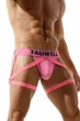 Мужские стринги Tauwell 04-2526 XL-XXL цвет розовый - изображение 2