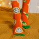 Високі шкарпетки SOX 27-0168 41-45 колір помаранчевий - зображення 3